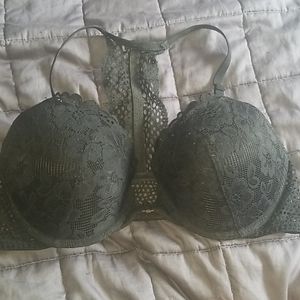 H&M black lace bra